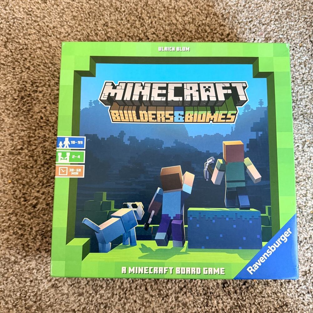 Minecraft: Builders & Biomes Board Game